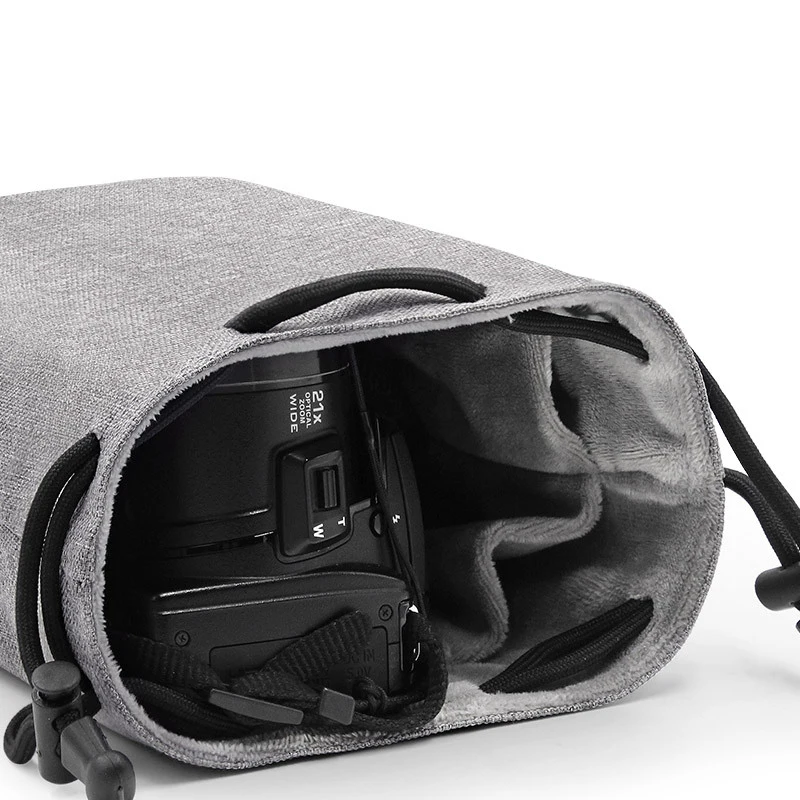 Водонепроницаемый Мягкий чехол из ткани Оксфорд для зеркальной камеры DSLR