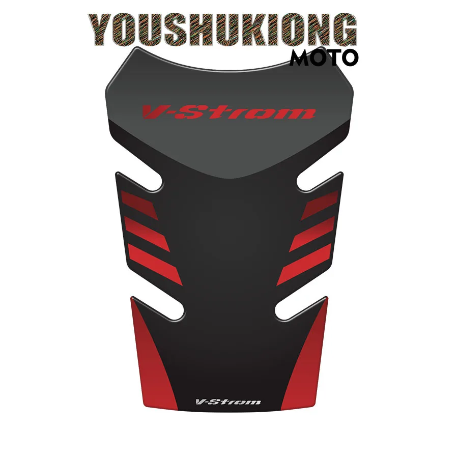 Для V Strom650 DL650 v strom 650 DL VStrom 3D бак Стикеры колодки боковой газ наколенник