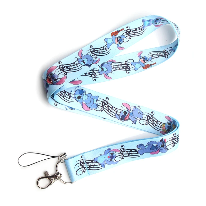 CA185 стежка мультфильм брелок Lanyards держатель удостоверения личности ID карты пройти мобильный телефон USB бейдж держатель ключевой ремень 1 шт