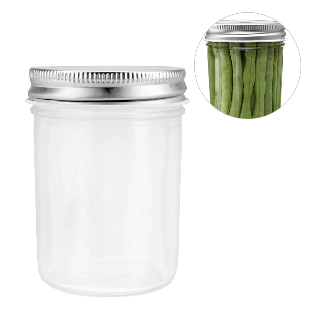 6 шт. герметичный контейнер для хранения меда банки икры джема стеклянная бутылка