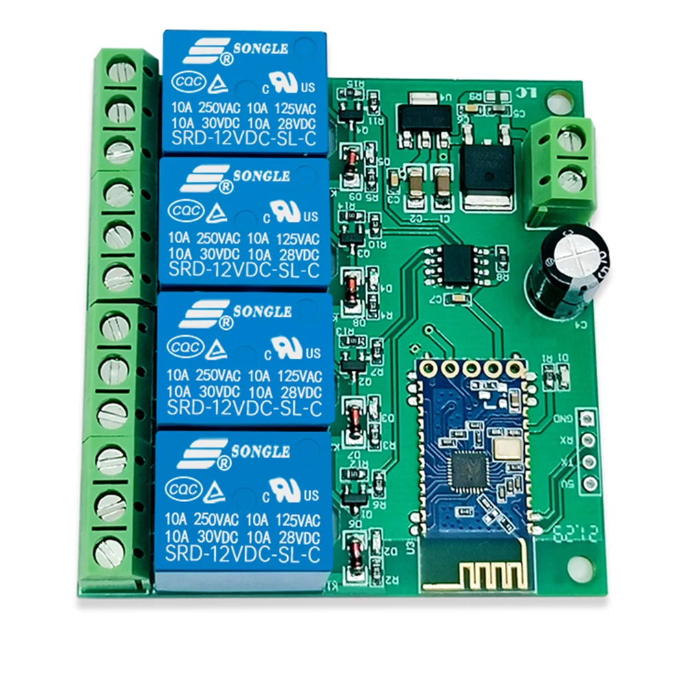 5 в 12 В ESP8266 релейный модуль для Bluetooth Интернет вещей умный дом мобильное