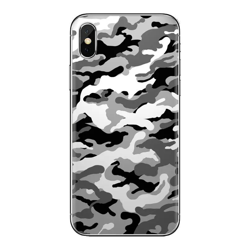 Soft Transparent Cases Covers Army Camo Camouflage For Samsung Galaxy J1 J2 J3 J4 J5 J6 J7 J8 Plus 2018 Prime 2015 2016 2017 |