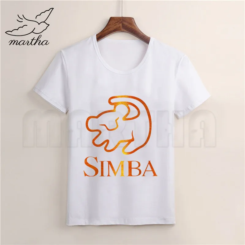 Футболка с принтом Король Лев Новая забавная футболка для мальчиков модные