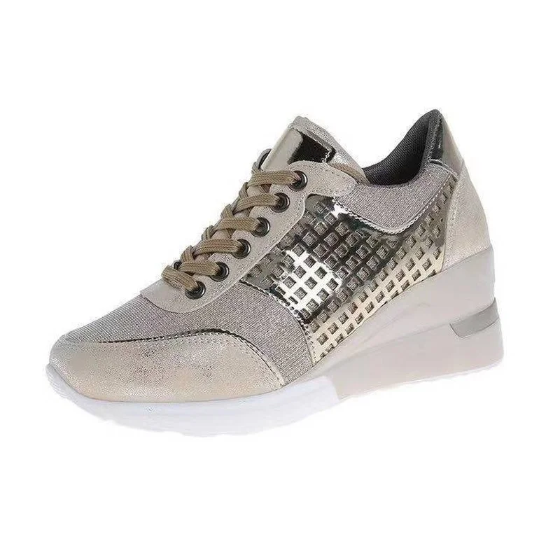 

Women's Casual Shoes Autumn New Thick-soled Height-increasing Shoes Lightweight Non-slip Sports Shoes Comfortable Casual Shoes