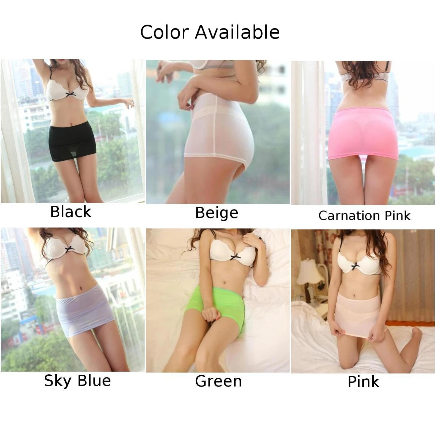 wear Skirt Sexy Stretchy Viscose ladies tight Occident Women' s Short Night | Женская одежда