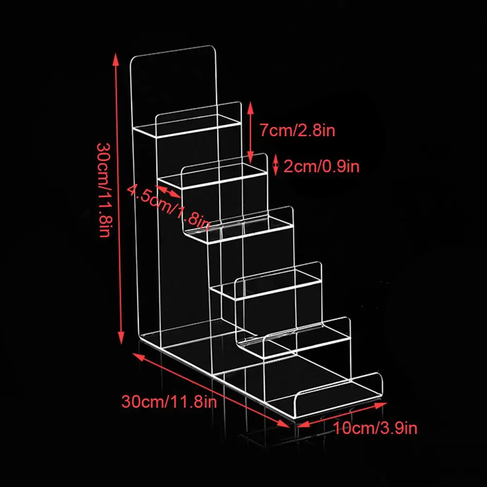2 шт. прозрачный акриловый кошелек-Кошелек ювелирные изделия Часы телефон лак для