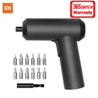 Новинка, электрическая отвертка Xiaomi Mijia, 3,6 В, 2000 мАч, крутящий момент 5 нм, Электрическая отвертка с насадками S2 12 шт., в наличии