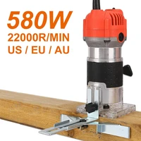 220v110v woodworking slotting trimming machine milling cutter electric tool