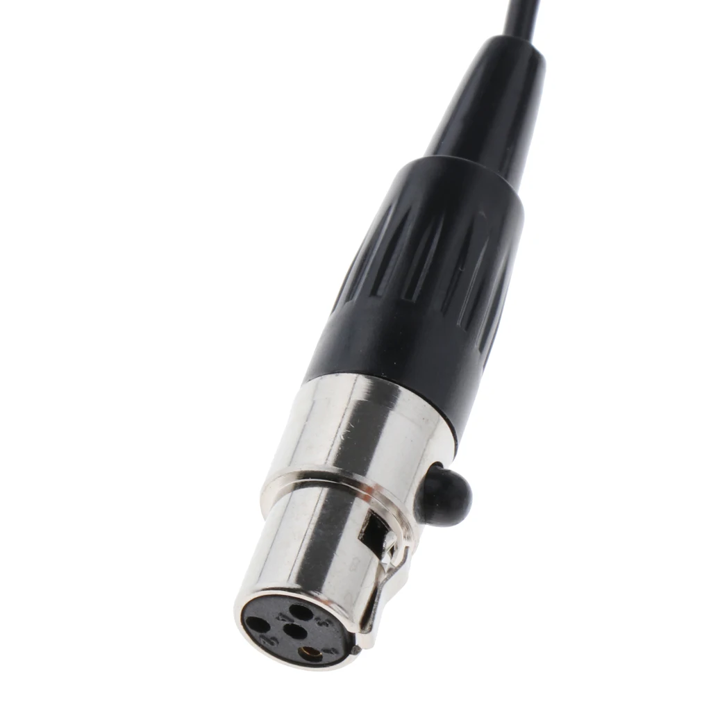 

Earhook Microphone 3.5mm XLR Female Wired 4pin for Wireless Mic System Parts