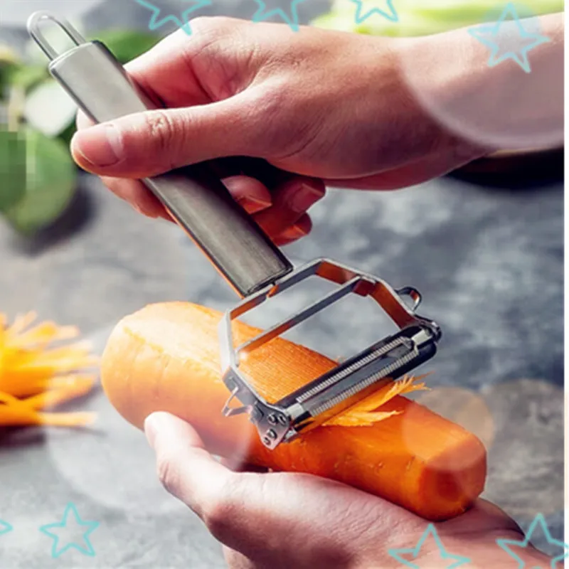 1 многофункциональная Овощечистка из нержавеющей стали популярное устройство