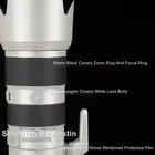 Наклейка для объектива для Sony FE 70-200 200-600 100-400 Sigma, наклейка для защиты от царапин, покрытие, пленка, наклейка