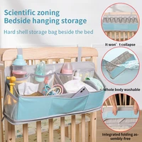 baby bed storage bag infant crib hanging bags newborn diaper nappy bag bedside clothing organizer rack bedding for babies