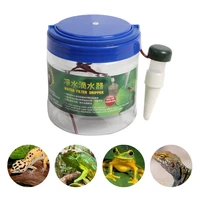 chameleon water drinker rainforest cylinder reptile humidifier flower automatic watering sprinkler pet drinking fountain lizard