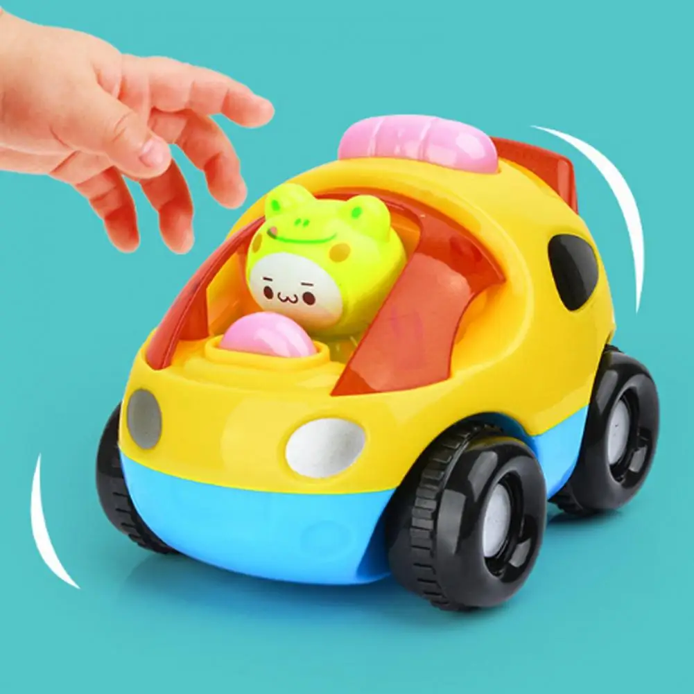 

Toy Car Children Cartoon Baby Car Set Model Drop Resistant Inertial Sliding Vehicle Toy 2021