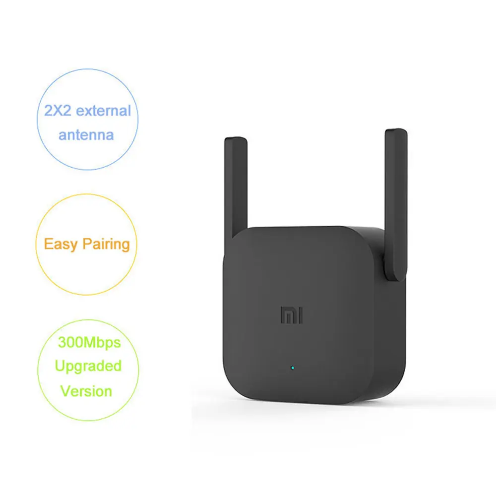 Оригинальный усилитель Wi-Fi-роутера Xiaomi Pro 300 м ретранслятор сигнала маршрутизатор