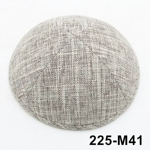 Кепка Kippot kippa Kippah19cm, Шапка-бини Yarmullka, шапка Kipa yarmulke skull - Цвет: 225M41