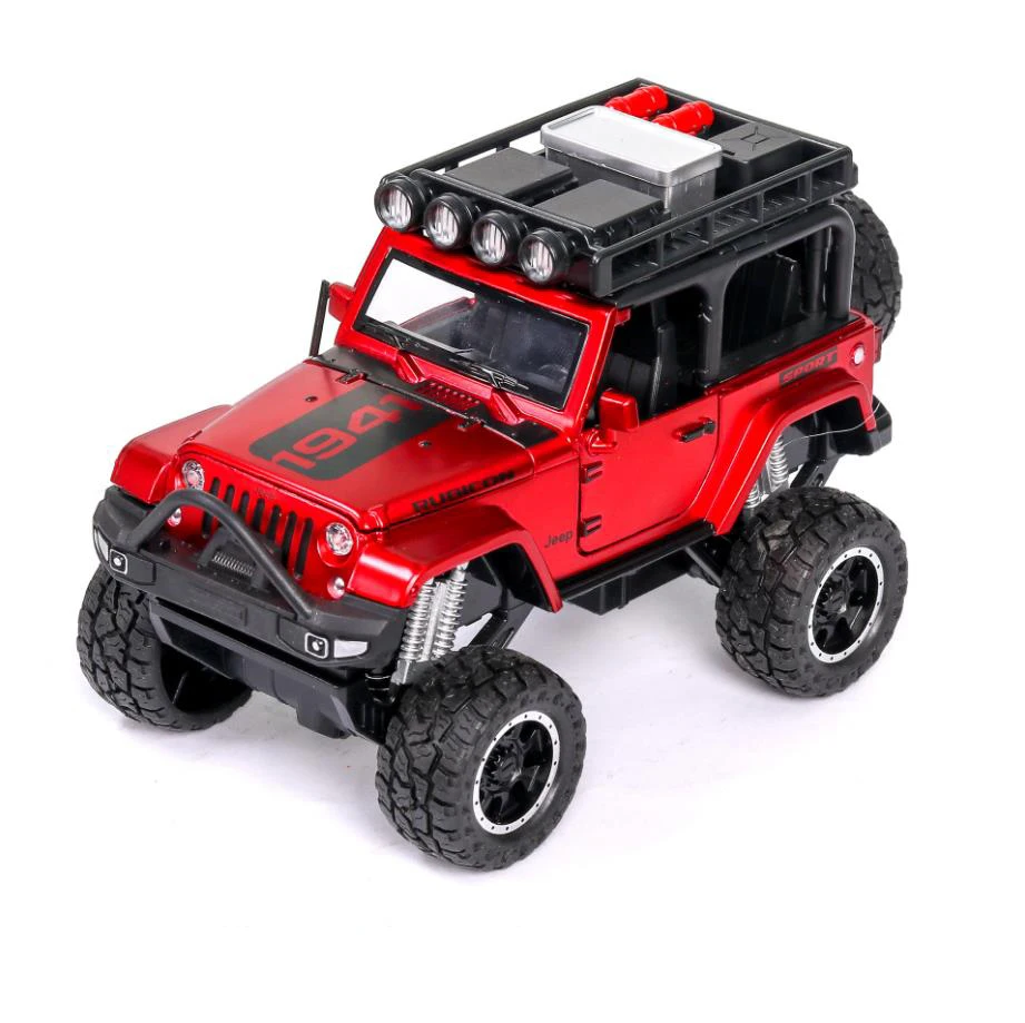 Лидер продаж масштаб 1:32 ORV big wheels Chrysler Jeeps Wrangler Rubicon 1941 металлическая модель