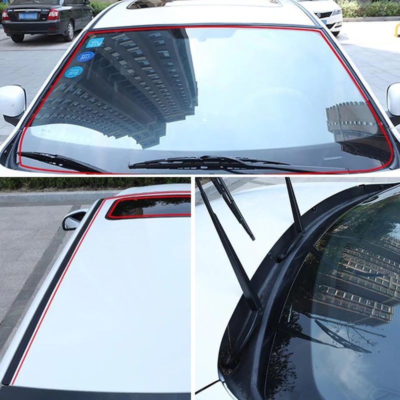 Резиновая уплотнительная лента для края лобового стекла автомобиля крыши