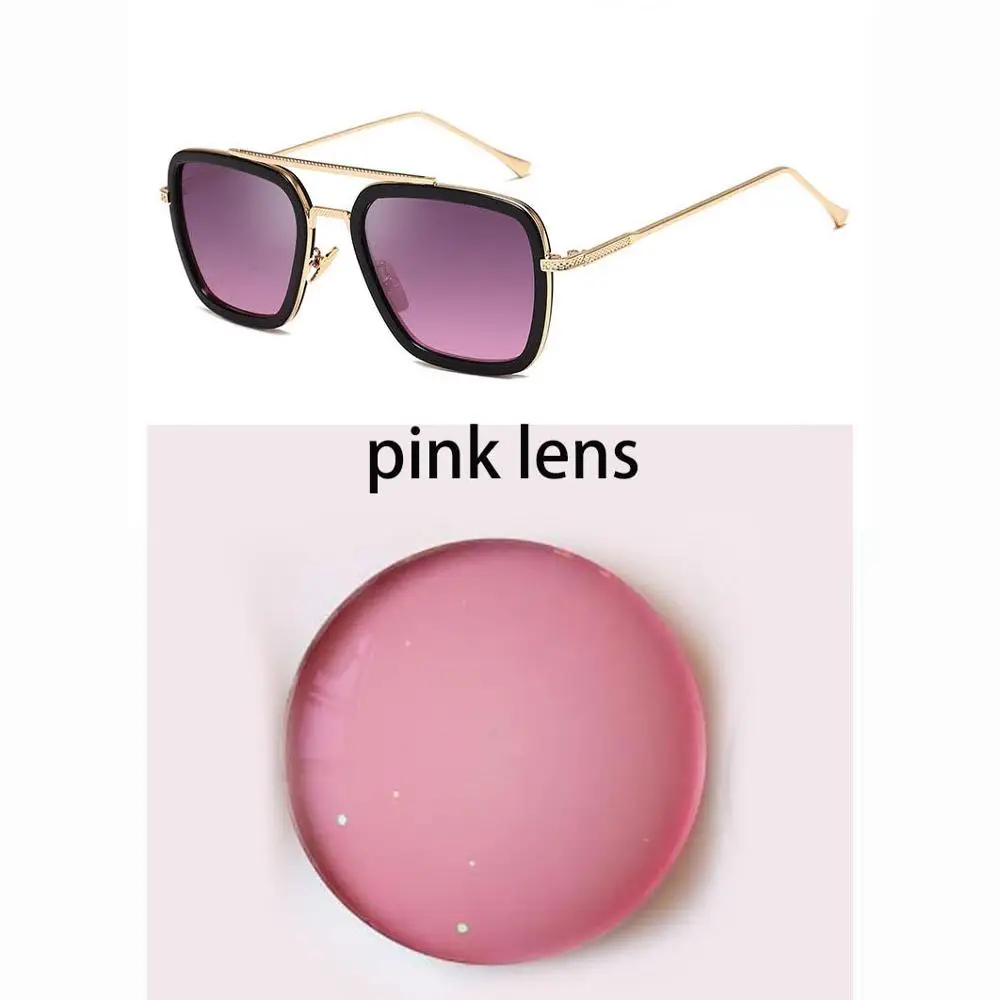 Розовый Брендовые солнцезащитные очки для близорукости Mes's Glasse Oculos anteojos opticos мужские солнцезащитные очки по рецепту очки gafas gradas - Цвет оправы: Розовый
