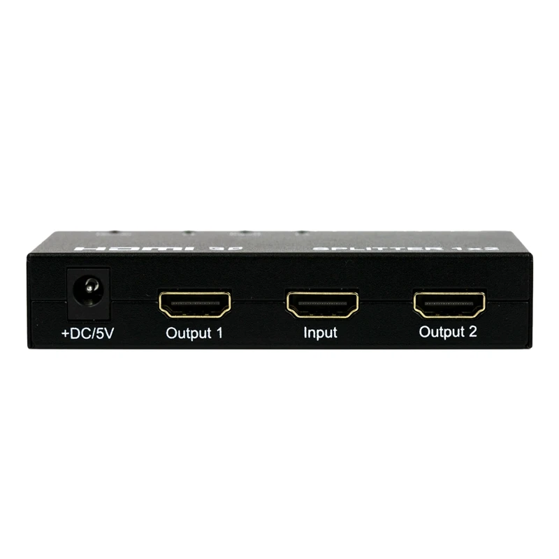 HDMI сплиттер 1 в 2 пути поддерживает 3D 1X2 o US Plug|Система управления CCTV| |