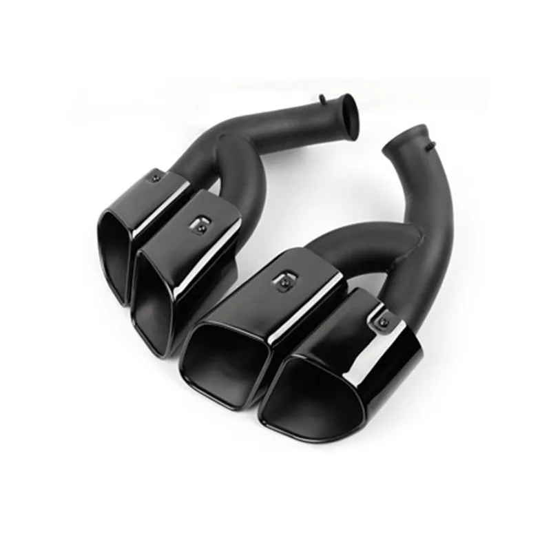 Наконечник глушителя выхлопной трубы наконечники для 2015 2017 958 Porsche Cayenne GTS