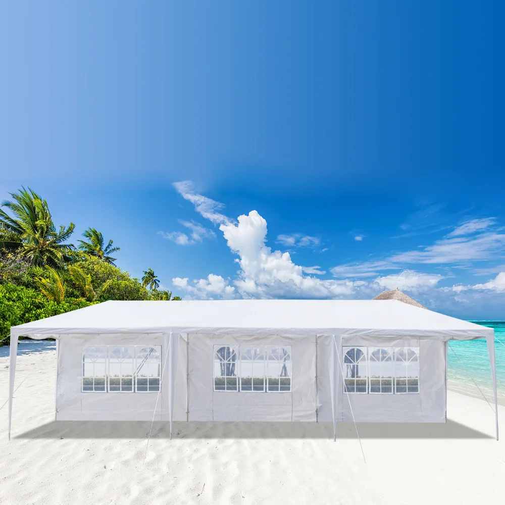 値段 屋外用スパイラルチューブ付き防水テント,3x9m,5サイドテント,ガゼボ,ヘビーデューティー,イベント倉庫