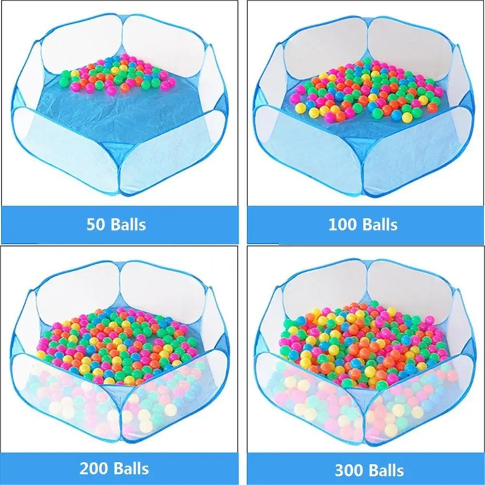 

Child Baby Boy Girl Indoor Outdoor Ocean Ball Pit Game Athletic House Tent Collapsible Marine Ball Pool efficient