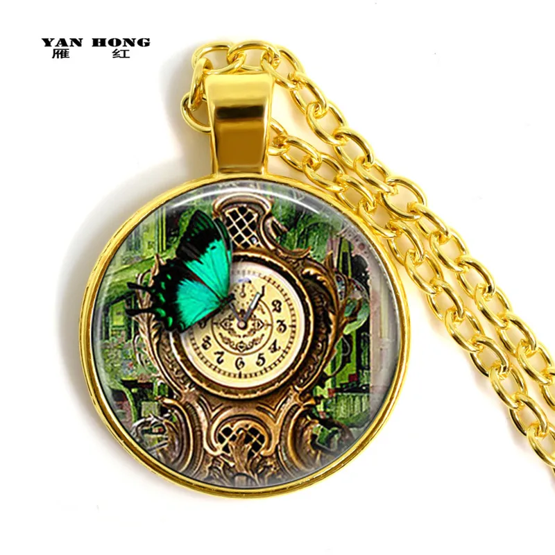 Ancient Egyptian Cat Goddess Statue Necklace Egypt Lord Pendant Handmade Glass Women Jewelry Amulet Accessories | Украшения и