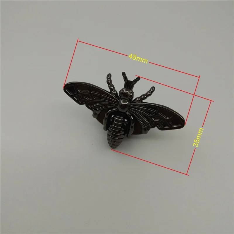 (10 шт./лот) сумка для багажа декоративная в форме пчелы винтовая блокировка