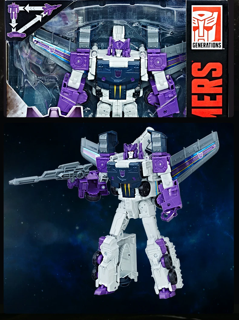 Hasbro Трансформеры игрушки поколения Титаны возвращение Voyager Decepticon Octone and Murk фигурка коллекция модель автомобиля игрушка