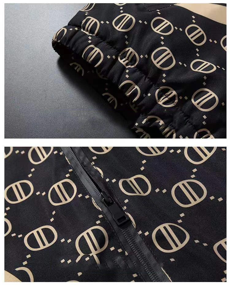 2021 New Men's Cotton-padded Jacket Winter Thick And Warm Male Jacket Korean Style Trendy Cotton Clothing Large Size Coat