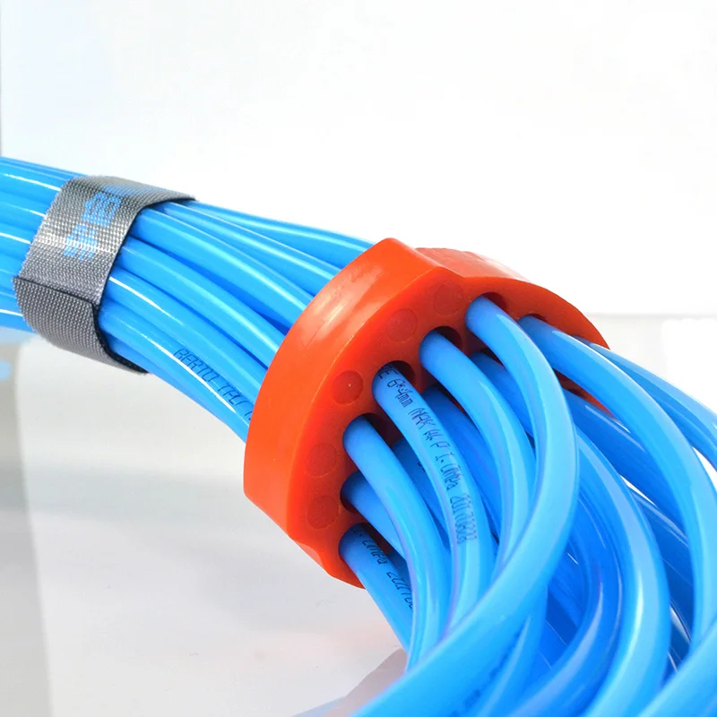 Cabo de Rede Arranjo de Chicote de Fios Ordenadas para Sala de Computador Fios Máquina Pente Ferramentas 8mm – Furos 24 48