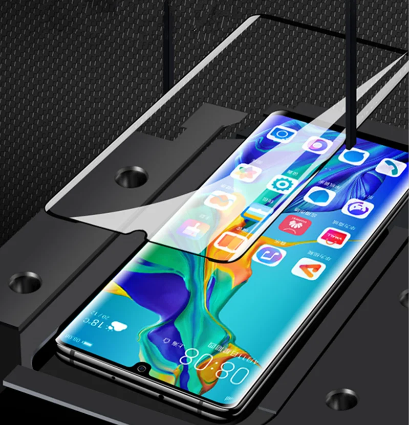 9D Glass For Huawei P30 lite 2020 new edition full cover tempered Camera Lens Flim for Screen glass | Мобильные телефоны и