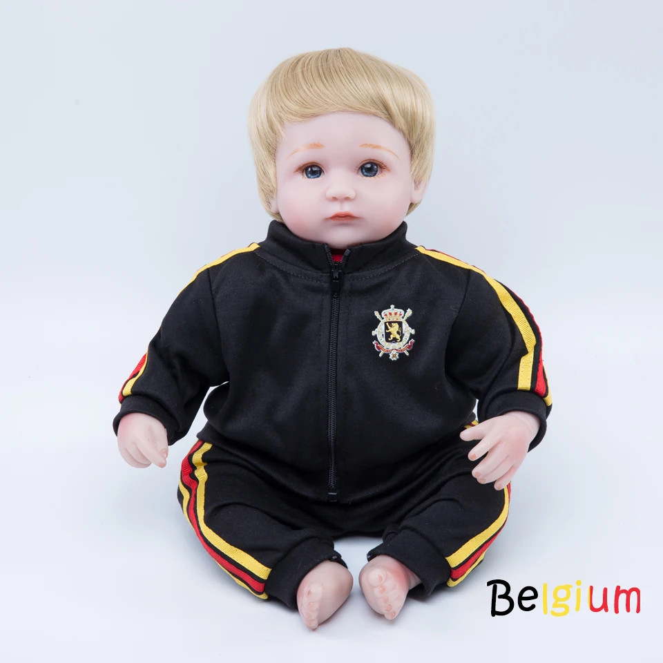 18 дюймовая кукла bebes трансфер до новорожденная для мужчин спортивные младенец