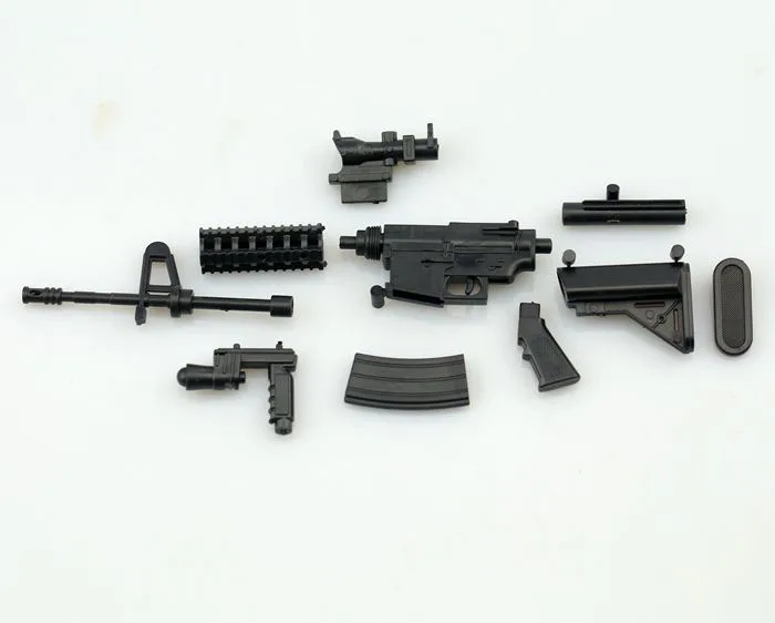 Лидер продаж 1:6 масштаб MK18 карбиновая Штурмовая винтовка пистолет пластиковое