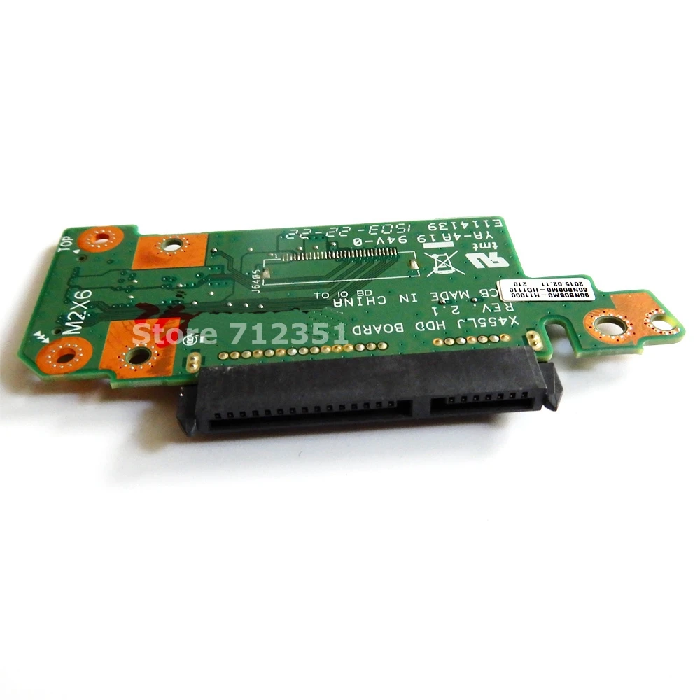 X455LJ HDD плата REV3.1 REV 2 1 Для ASUS X455 X455L X455LD X455LF X455WE жесткий диск Разъемы тест 100% ОК |