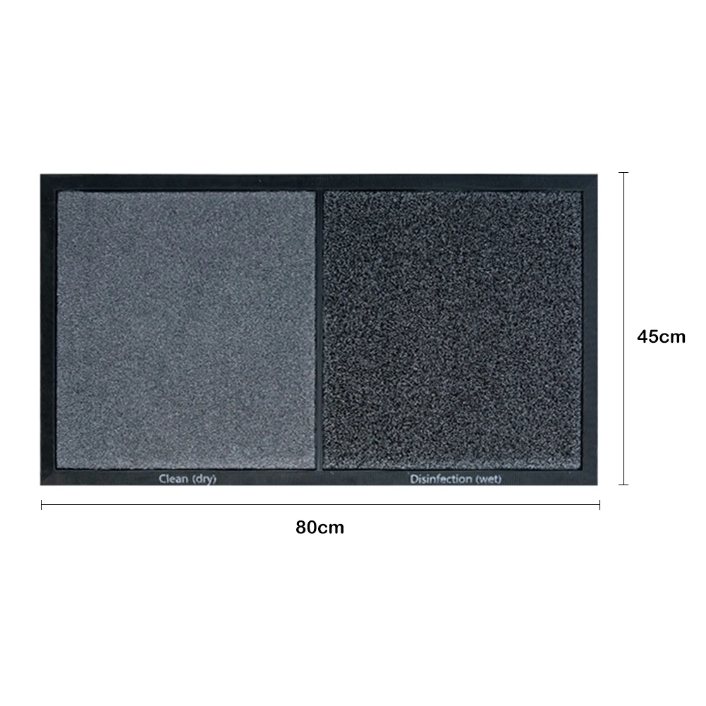Дезинфицирующий напольный коврик мат для дезинфекции входной двери дома и офиса
