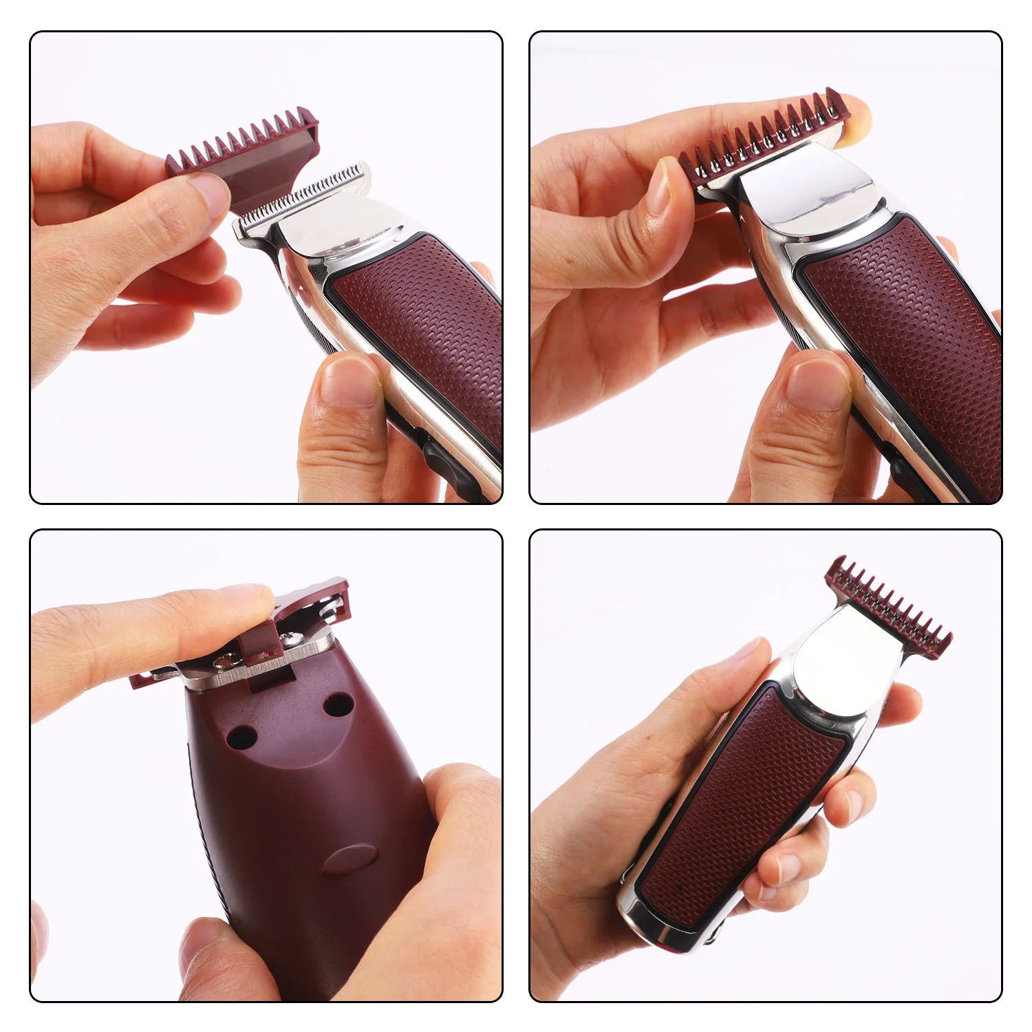 

Hair Clipper Professional For Men Hair Trimmer Beard Usb Cordless 0mm Trimmer Barber Baldheaded Shaver Haircutting Machine