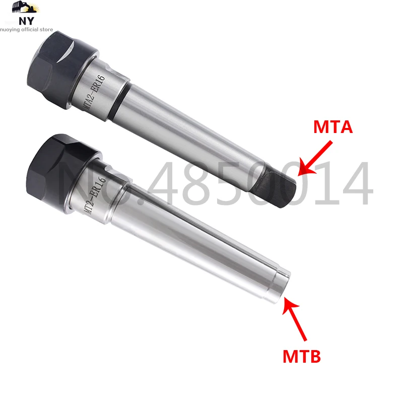 Держатель цангового патрона MT1/MT2/MT3/MT4 Morse Cone ER11/ER16/ER20/ER25/ER32/ER40 зажим держателя