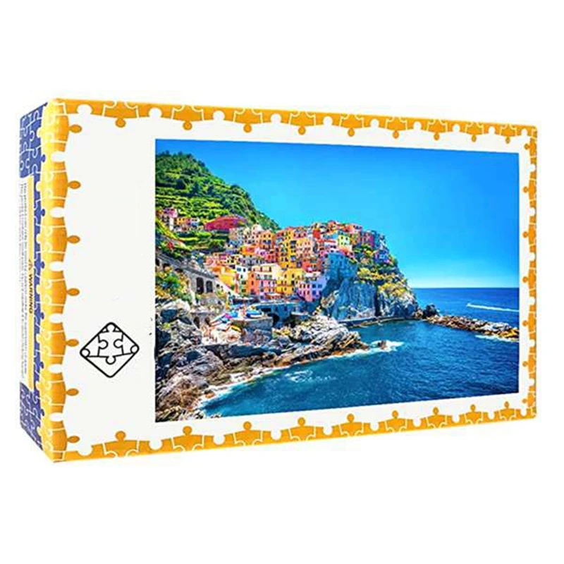 

1000 Pieces of Paper Puzzles for Adults and Children,Painting Landscape Big Jigsaw Puzzle Toy Gift