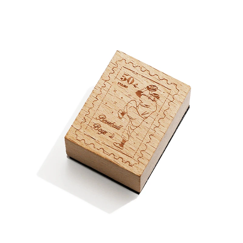 

10PCS/LOT positata post office series stamp DIY wooden rubber stamps for scrapbooking stationery scrapbooking standard stamp