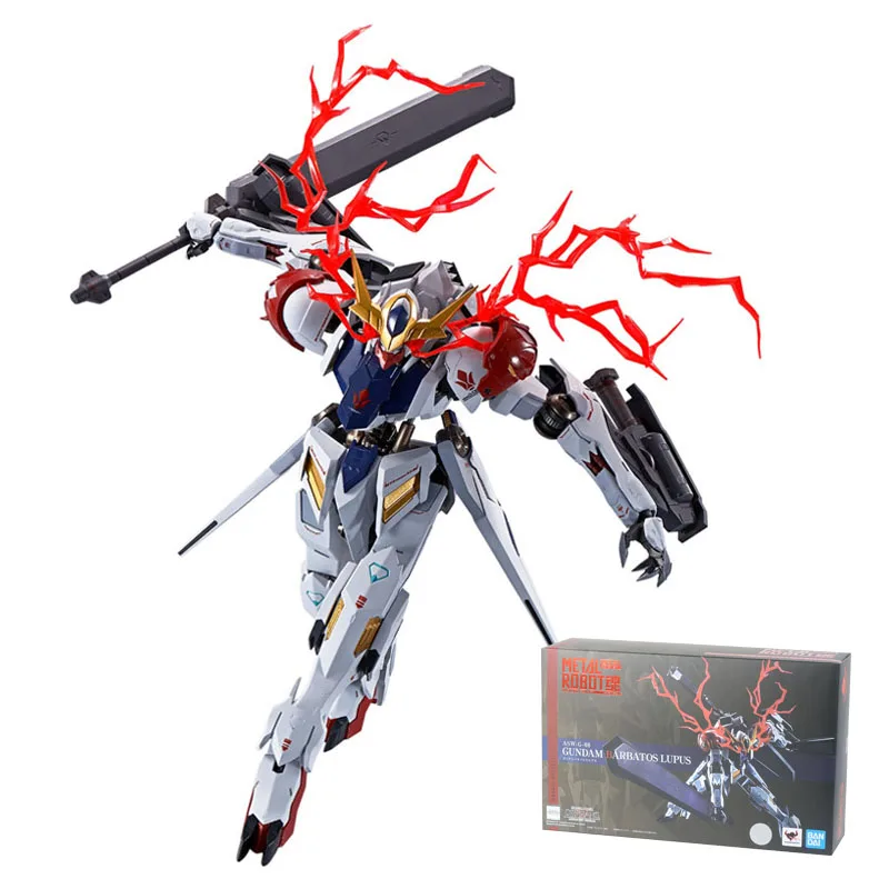 

Bandai Metal Robot Spiritsside Ms Mobile Suit Gundam Iron-Blooded Orphans Asw-G-08 Gundam Barbatos Lupus Assembled Action Toys