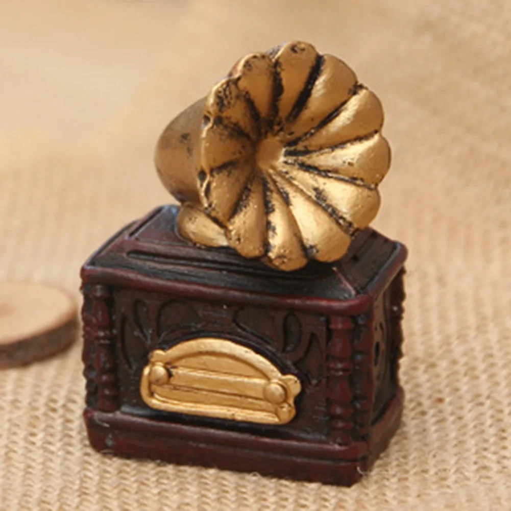 Антикварная полимерная машинка камера статуэтка пианино скульптура украшение