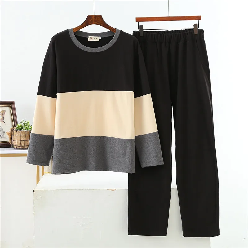 Женская домашняя одежда из плотного бархата теплая в стиле пэчворк Повседневная