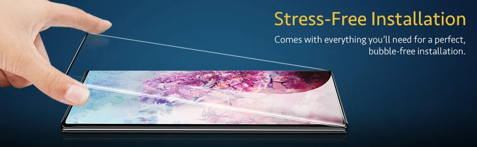 2 шт./лот ESR закаленное стекло для samsung Note 10 Note 10+ защита экрана полное покрытие стеклянная пленка для samsung Note 10 Plus 5G