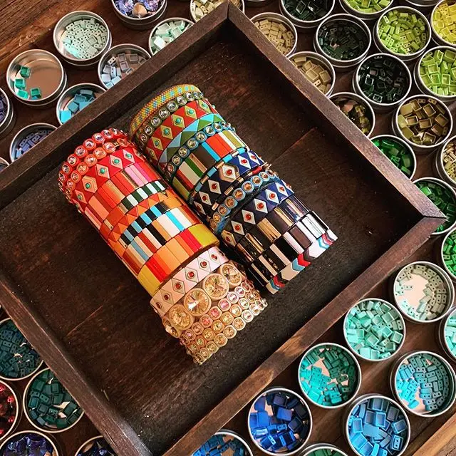 Женский силиконовый браслет в стиле ретро bracciali uomo tiffanyco pulseiras masculina красный |