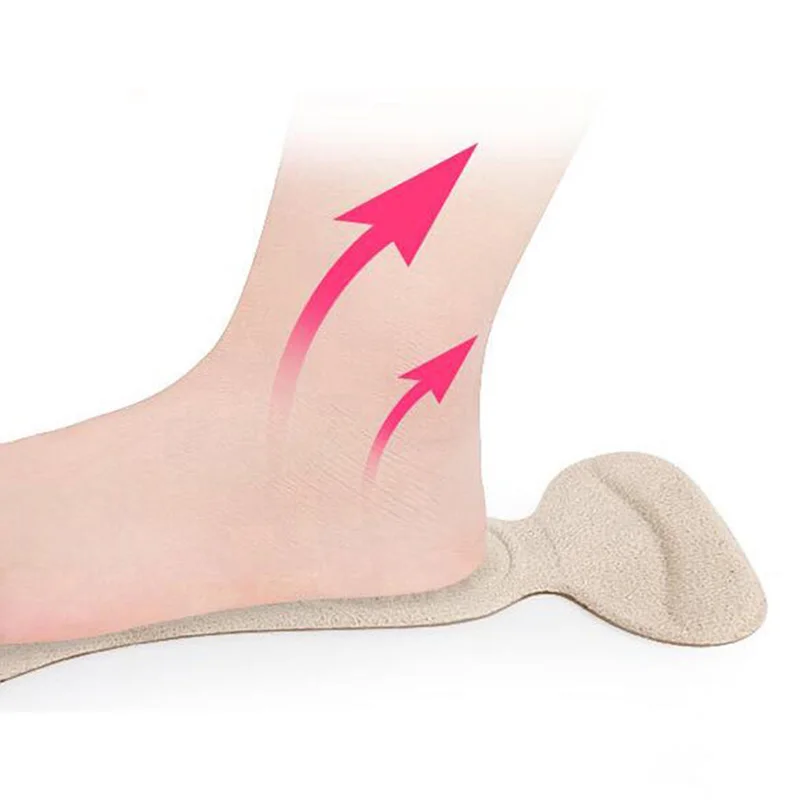 Т-образный Противоскользящий коврик на высоком каблуке невидимый семиточечный