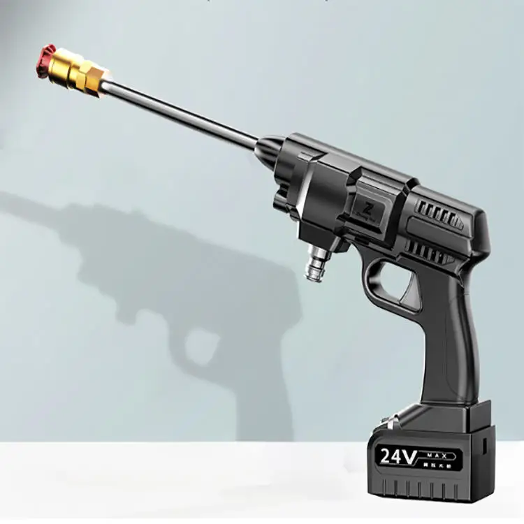 

Wireless High Pressure Car Wash Water Gun 12000 mA Lithium Battery Portable High Pressure Washer Foam Generator Tornado foaming