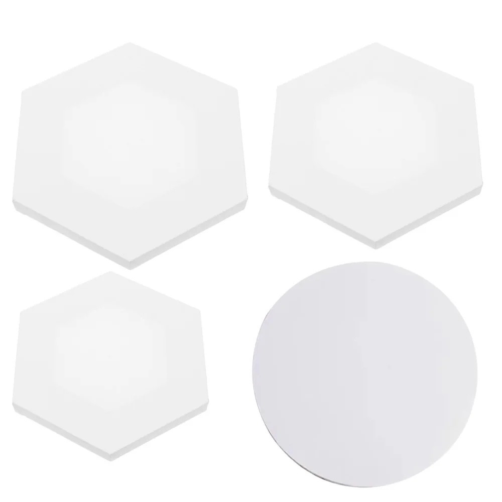 

4pcs Artists Drawing Board Blank Oil Painting Frame Acrylic Oil Paint DIY Craft