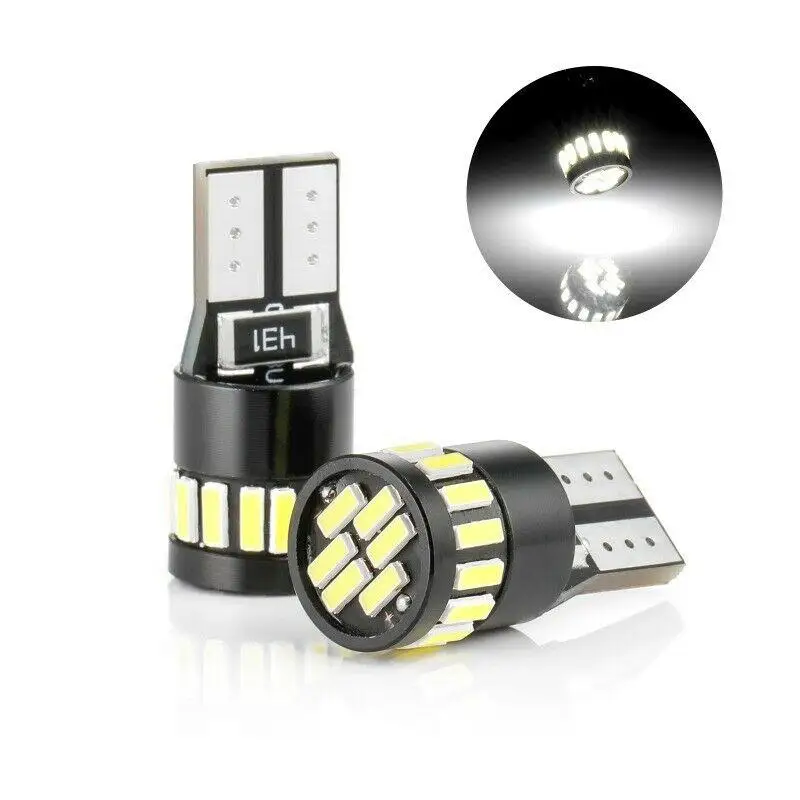 

2pcs/set T10 12v 5w Led Light White Reversing Light Auto Revsing Lamp Bulb